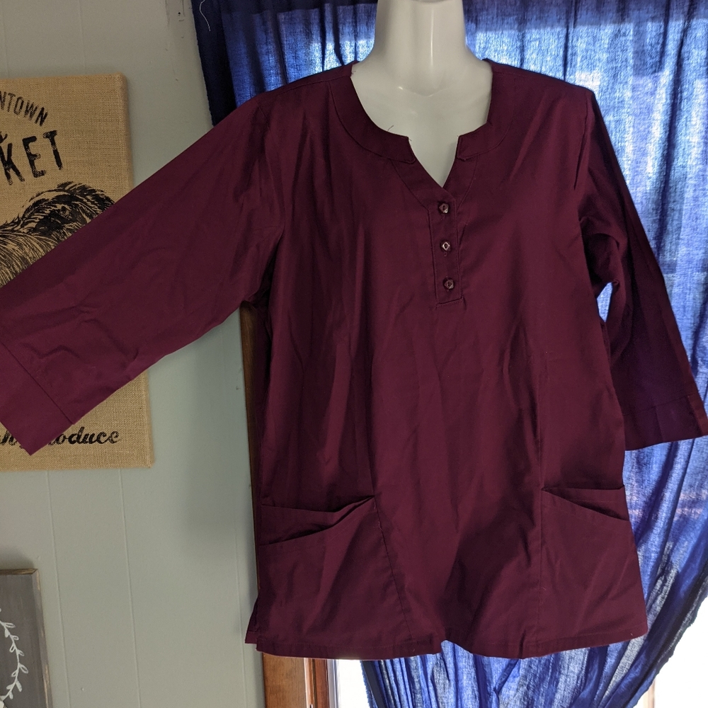 Buttersoft Scrub Top 3/4 Sleeve